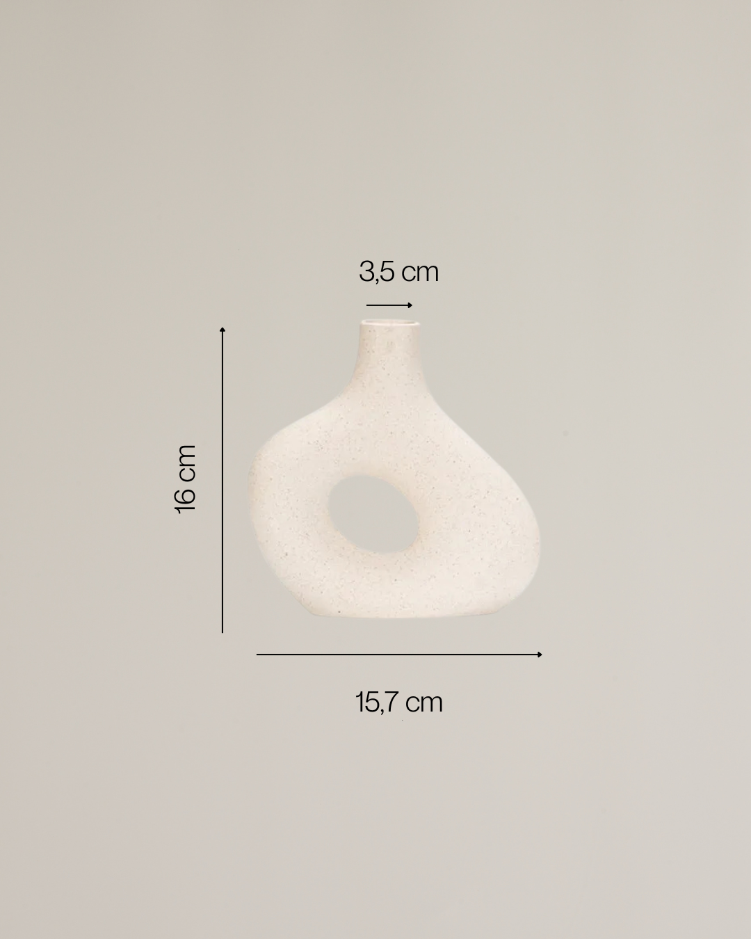 Vaso de Cerâmica - Idun - Uhauu!!