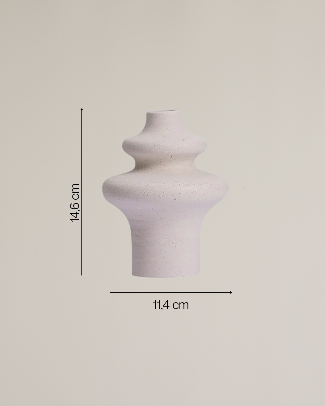 Vaso de Cerâmica - Runa - Uhauu!!