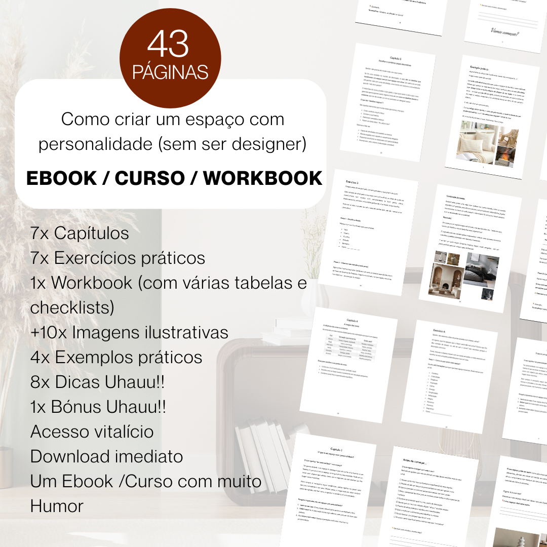Como criar um espaço com personalidade (sem ser designer)