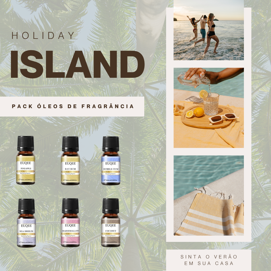 Holiday Island - Óleos de fragrância