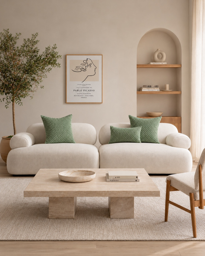 Pillow cover in knitwear style Allure