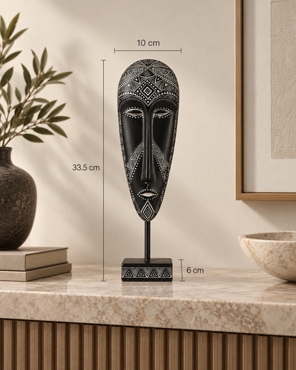 Estatueta decorativa em resina Koro