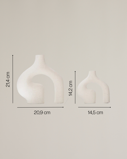 Vaso de Cerâmica - Conjunto Bellona - Uhauu!!