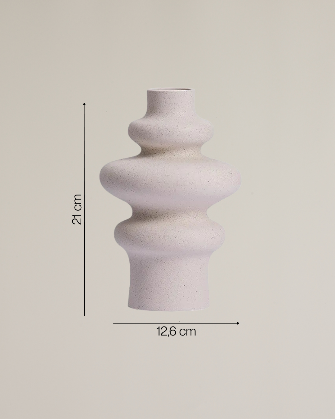 Vaso de Cerâmica - Runa - Uhauu!!