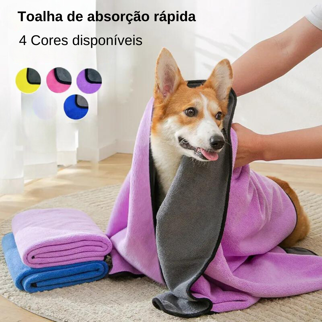 Toalha - TOALHA DE SECAR - PETS - Uhauu!