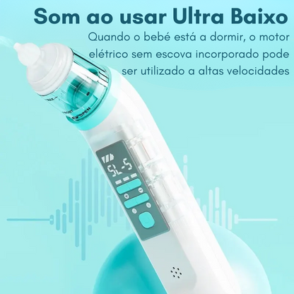 - ASPIRADOR NASAL ELÉTRICO - 5 NÍVEIS AJUSTÁVEIS - Uhauu!