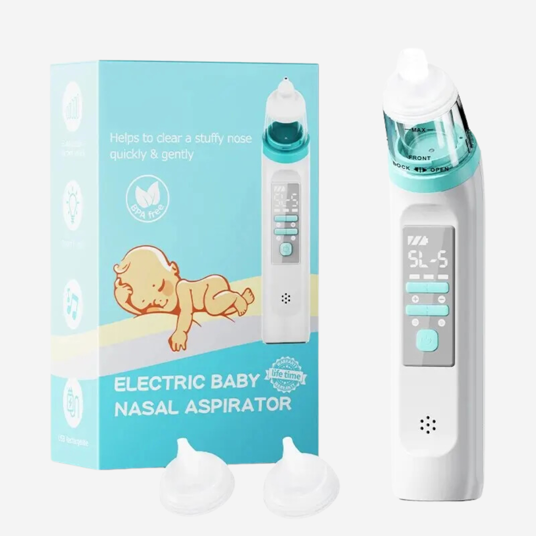 - ASPIRADOR NASAL ELÉTRICO - 5 NÍVEIS AJUSTÁVEIS - Uhauu!