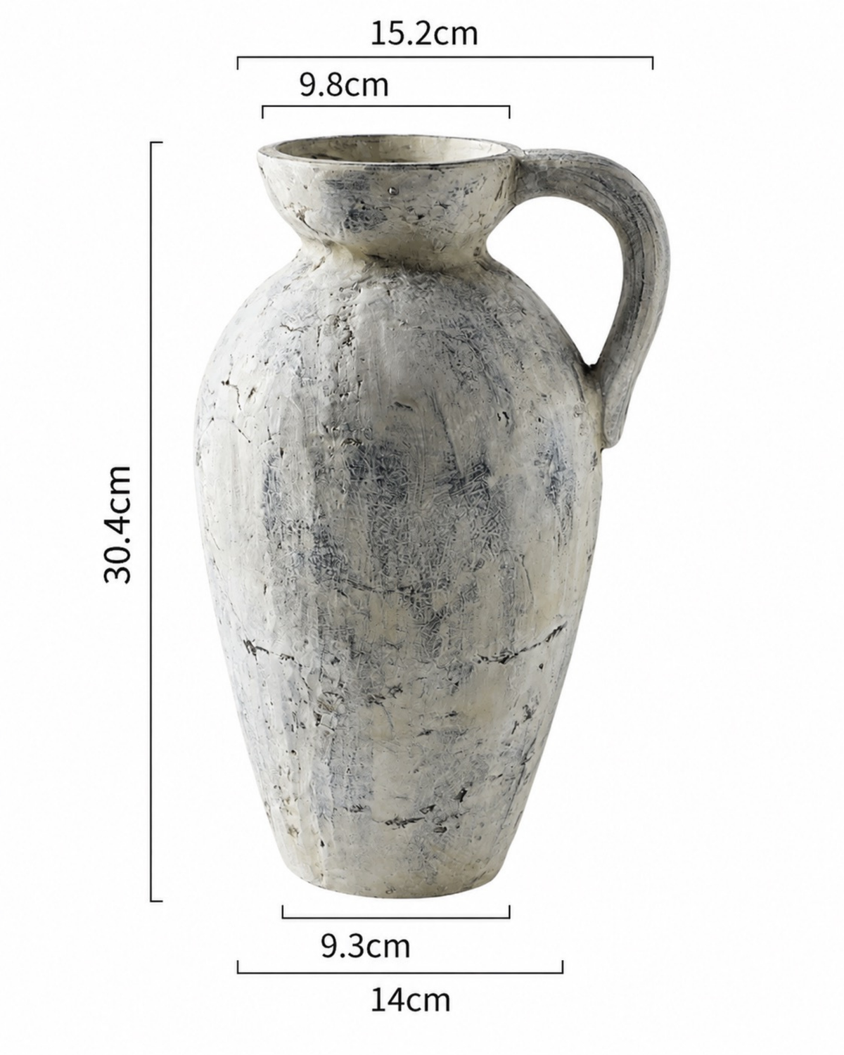 Vaso em cerâmica artesanal Rök
