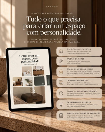 Como criar um espaço com personalidade (sem ser designer)