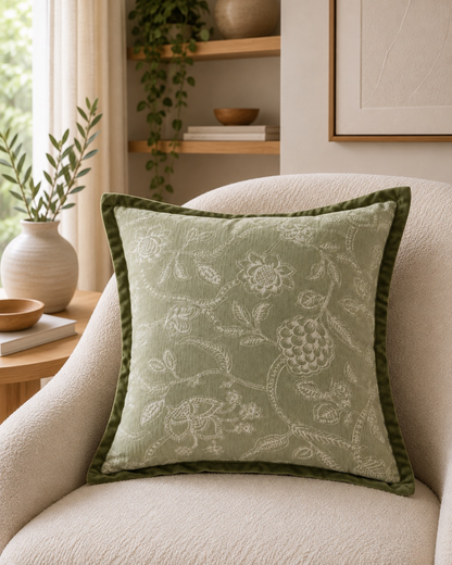 Capa de almofada em estilo jacquard Noaë
