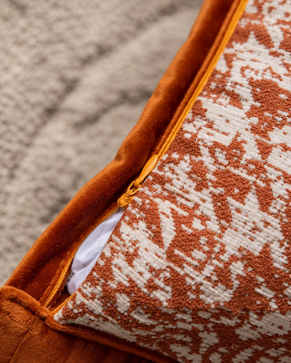 Capa de almofada em estilo jacquard Noaë