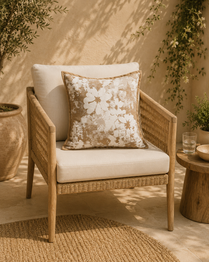 Capa de almofada em estilo jacquard Liora