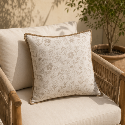 Capa de almofada em estilo jacquard Liora