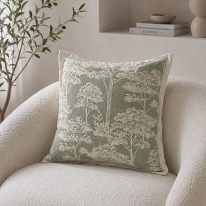 Capa de almofada em estilo jacquard Livia