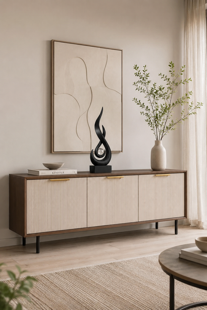 Estatueta decorativa em resina Artys