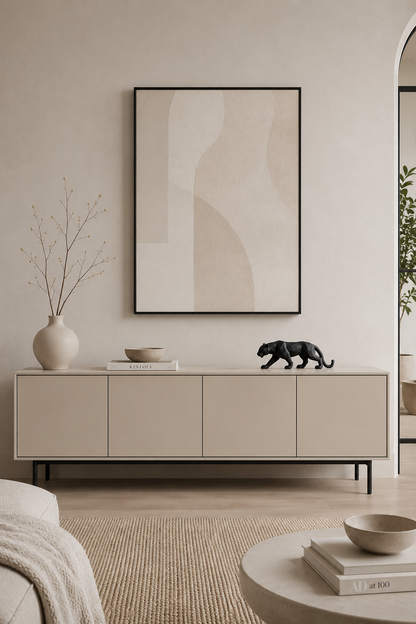 Estatueta decorativa em resina Pryma