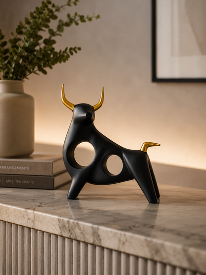 Estatueta decorativa em resina Bóros