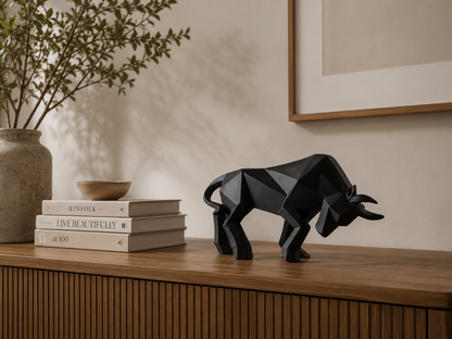 Estatueta decorativa em resina Boldur