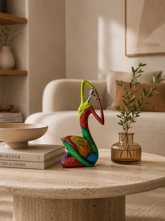 Estatuetas decorativas em resina Kaya