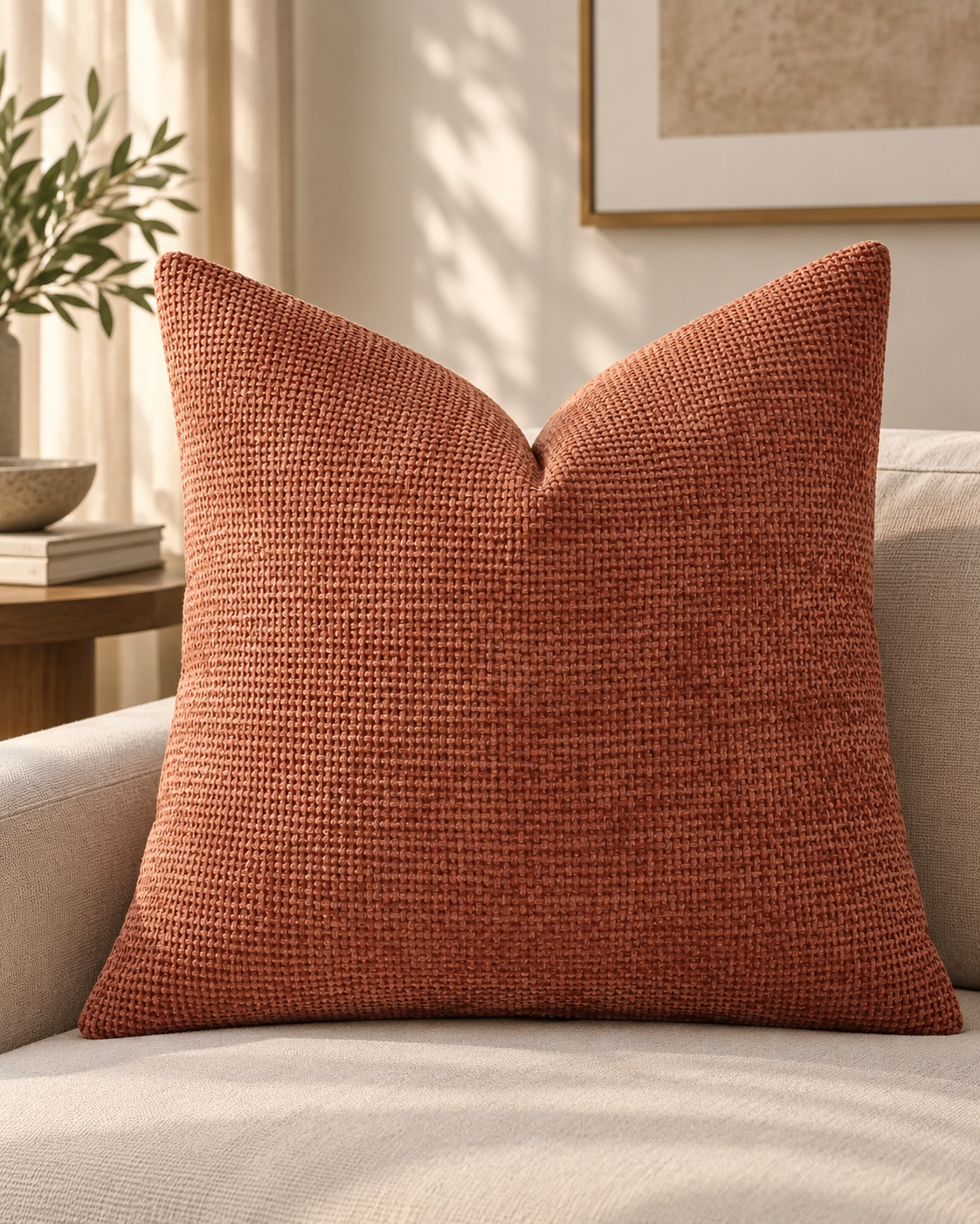 Capa de almofada em chenille Norr