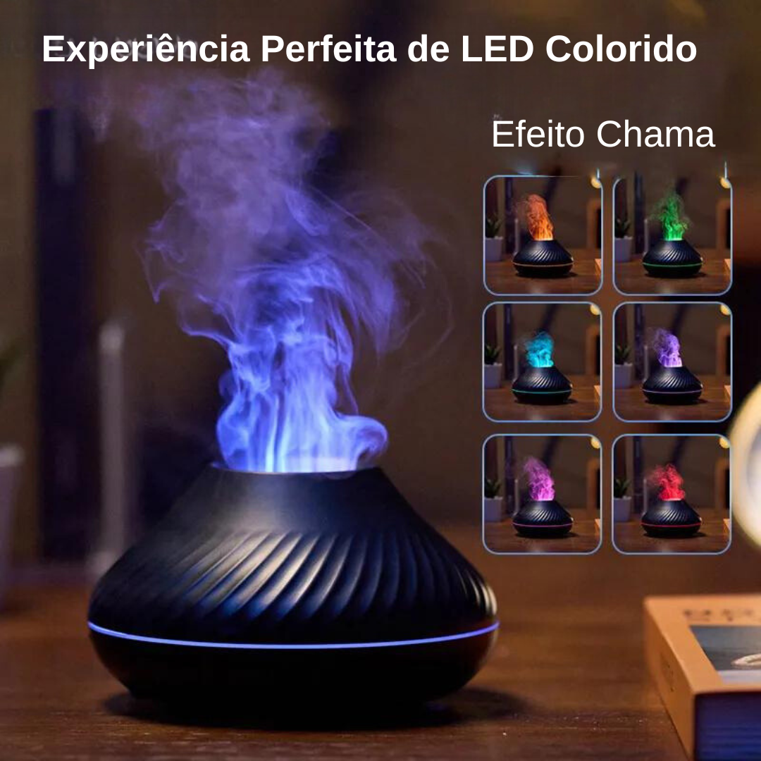 Difusor e Humidificador - DIFUSOR VULCÃO - Uhauu!