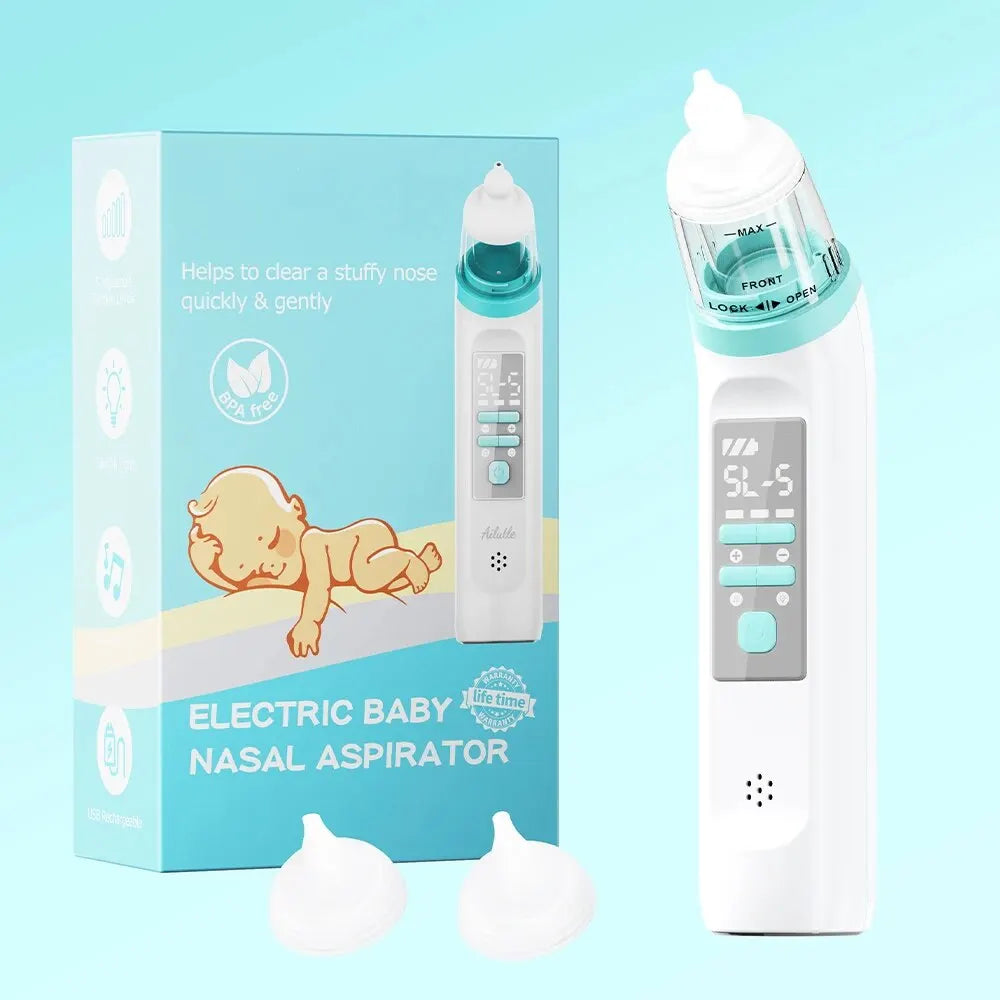 - ASPIRADOR NASAL ELÉTRICO - 5 NÍVEIS AJUSTÁVEIS - Uhauu!